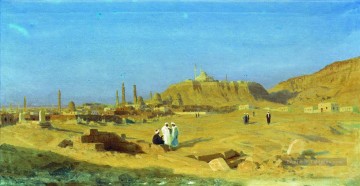 Soirée au Caire Stephan Bakalowicz Rome antique Peinture à l'huile